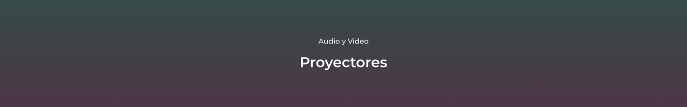 Proyectores