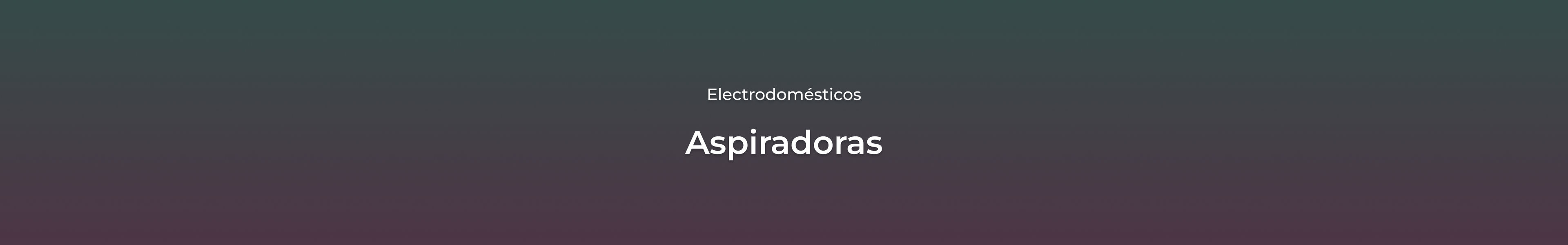 Aspiradoras