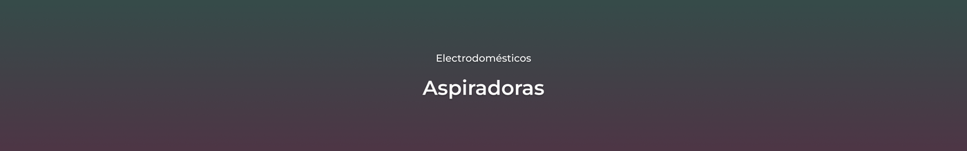 Aspiradoras