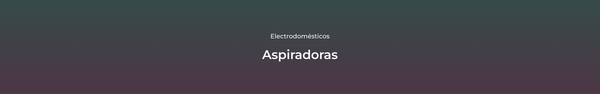 Aspiradoras