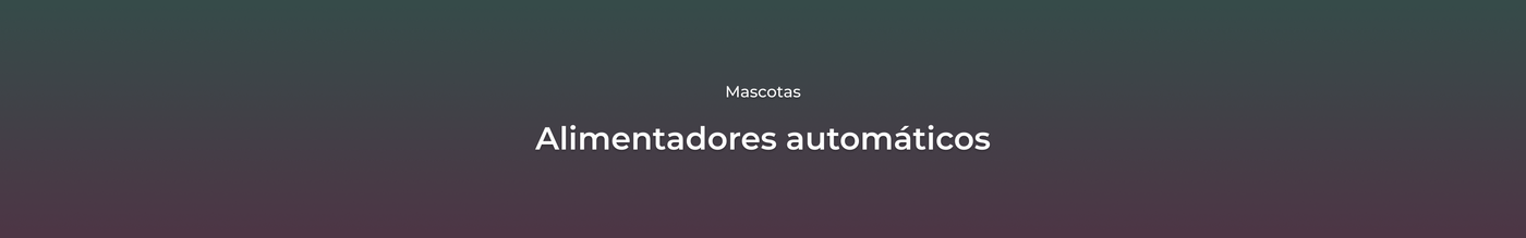 Alimentadores automáticos
