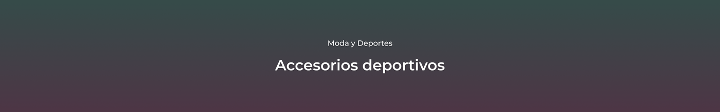 Accesorios deportivos