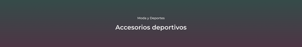 Accesorios deportivos