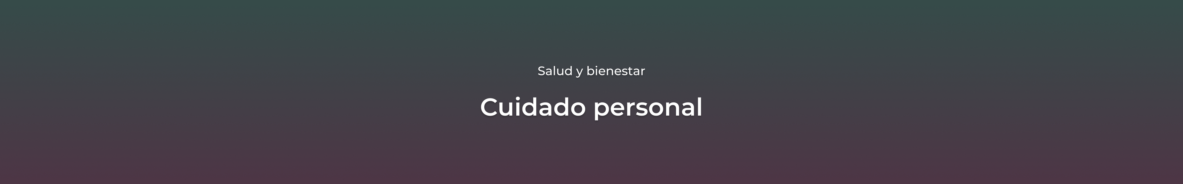 Cuidado personal