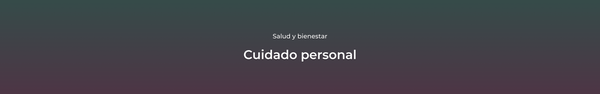 Cuidado personal