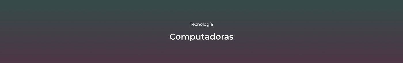 Computadoras