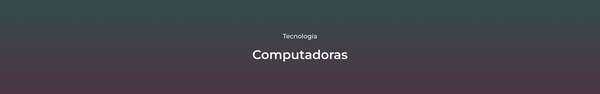 Computadoras