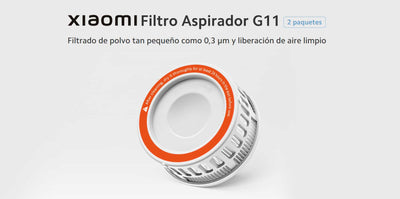 Aspiradora G11  Filtro
