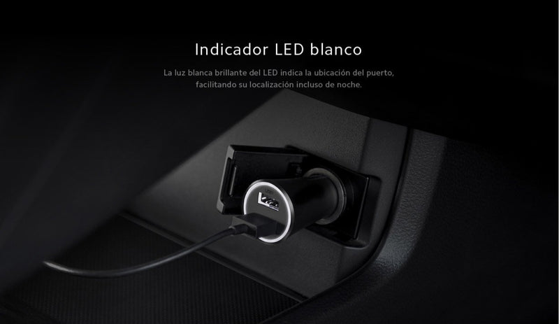 Cargador Para Auto Doble Puerto 37W