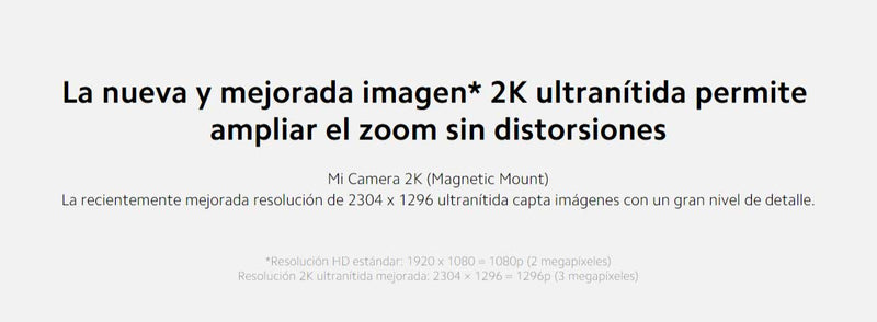 Mi Cámara 2K (Montaje Magnético)