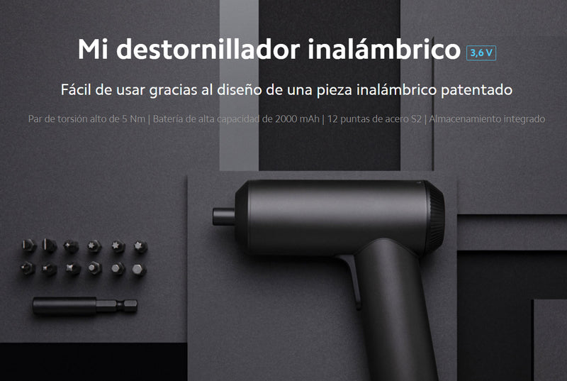 Destornillador Eléctrico Inalámbrico