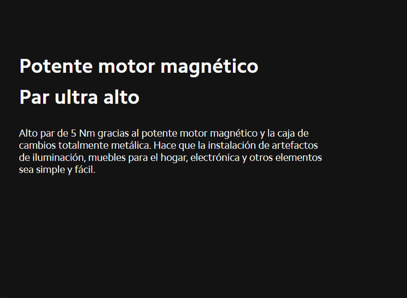 Destornillador Eléctrico Inalámbrico