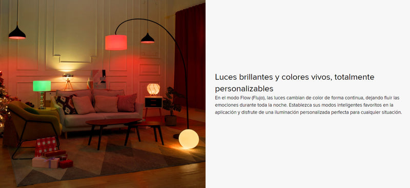 Bombilla LED Inteligente Esencial (Blanco y Color)