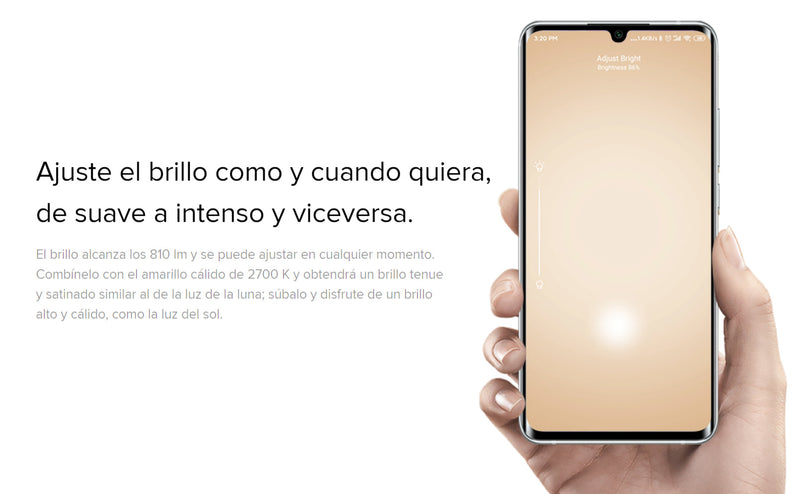 Bombilla LED Inteligente (Blanco Cálido)