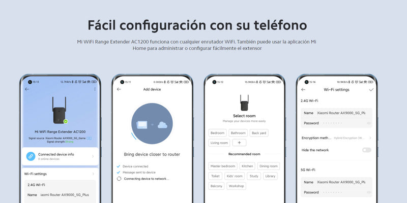 Extensor de Rango WiFi AC1200
