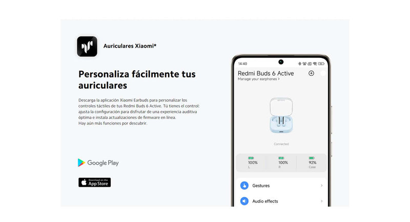 Auriculares Redmi Buds 6 Active