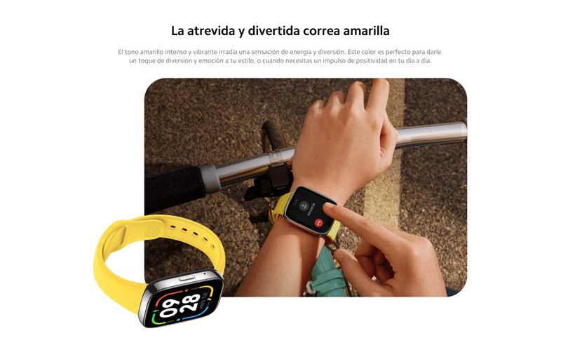 OUTLET Redmi Watch 3 Active Strap amarillo o verde