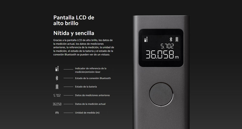 Medidor Láser Inteligente
