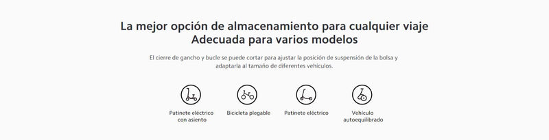Bolso de Monopatin Scooter Electrico Xiaomi