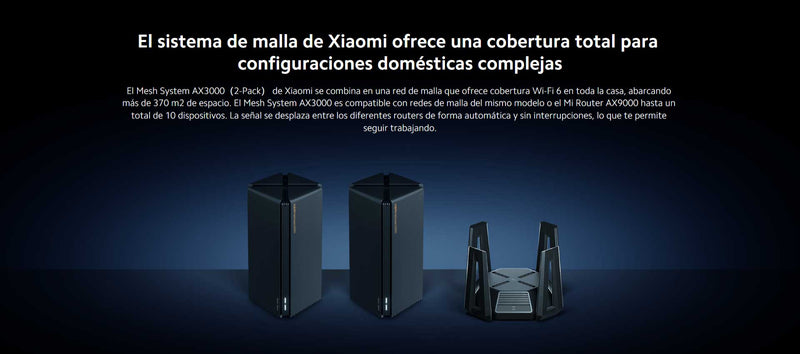 Extensor de Wifi Xiaomi AX3000 (2 pack)