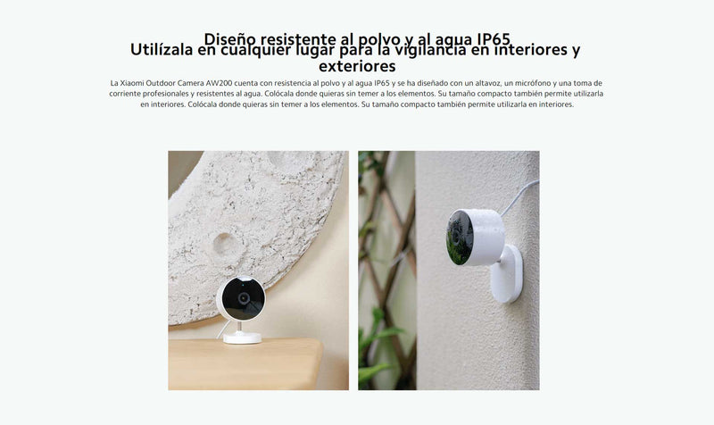 Cámara Exterior Xiaomi AW200