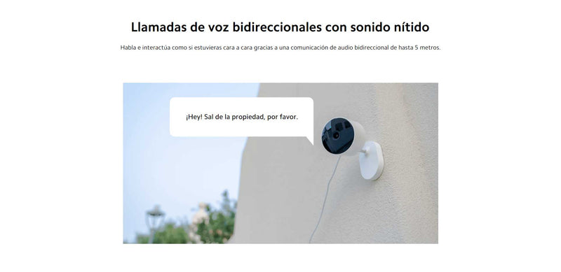 Cámara Exterior Xiaomi AW200