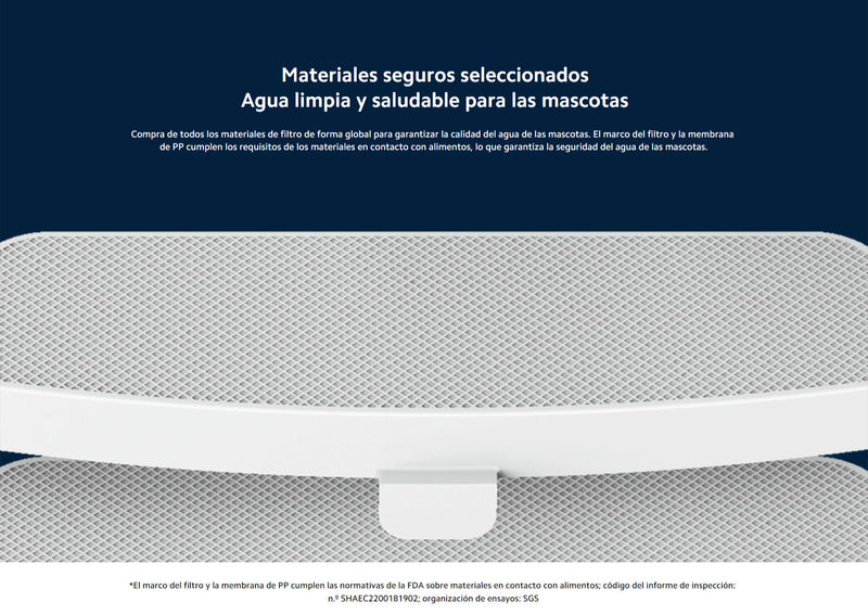Filtro de fuente inteligente para mascotas