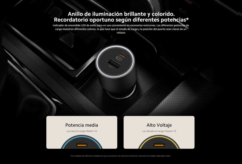 Xiaomi 67W Car Charger (USB-A + Type-C)