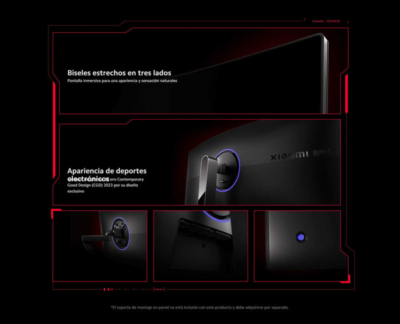 Monitor Curvo Xiaomi G34WQi