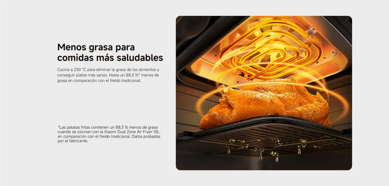 Xiaomi Freidora a Aire Dual 10L
