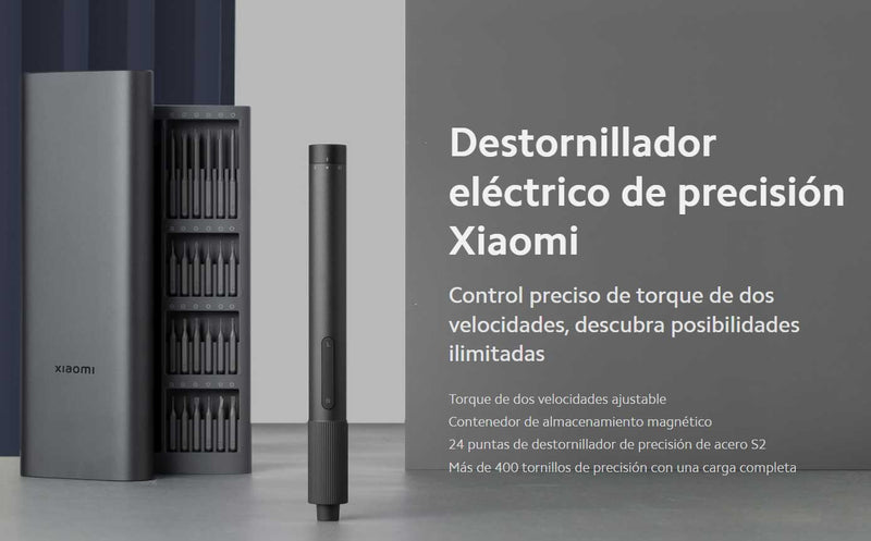 Kit Destornillador Eléctrico De Precisión