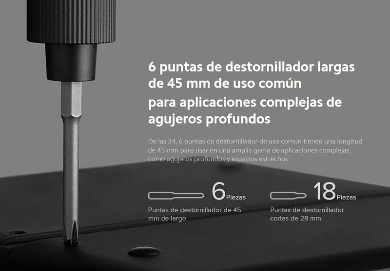 Kit Destornillador Eléctrico De Precisión
