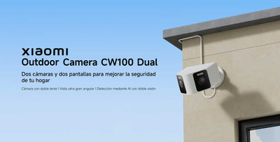 Cámara Exterior Xiaomi CW100 Dual