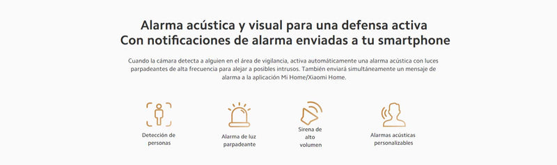Cámara Exterior Xiaomi CW300