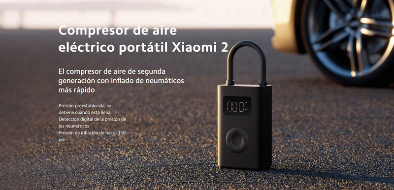 Compresor de Aire Xiaomi Portable Electric Air Compressor 2