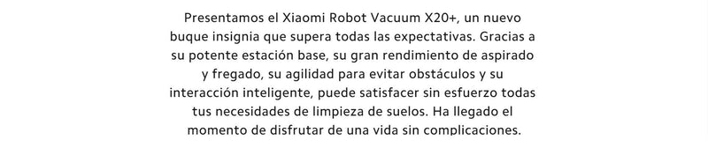 Aspiradora Robot Xiaomi X20+