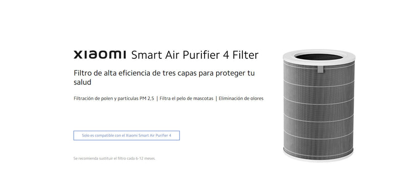 Filtro Air Purifier 4