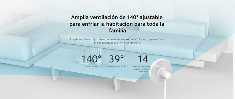 Ventilador de Pie Inteligente Xiaomi 2 Pro