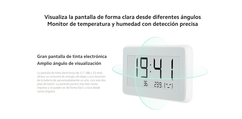 Monitor de Temperatura y Humedad Xiaomi Pro