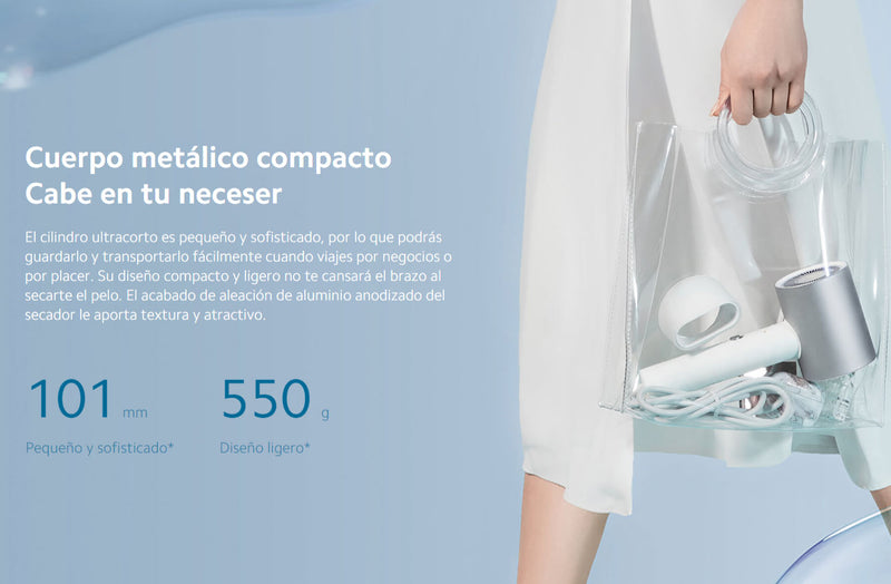 Secador de Pelo Iónico de Agua H500