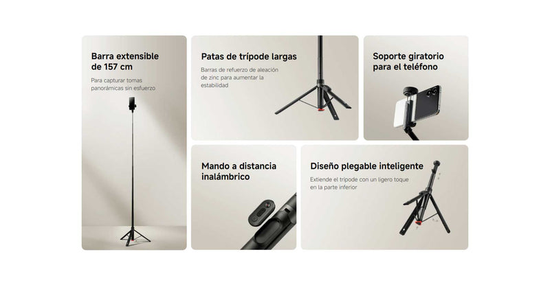 Xiaomi Trípode Telescópico Para Selfies