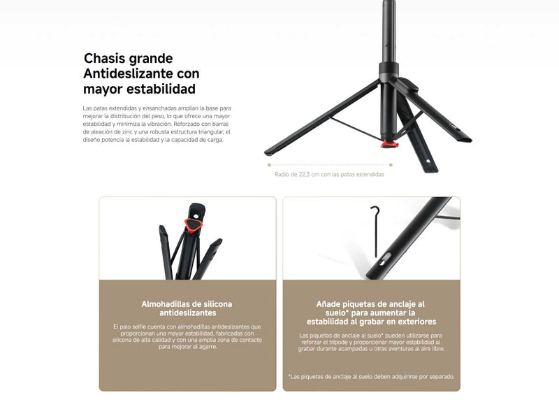 Xiaomi Trípode Telescópico Para Selfies