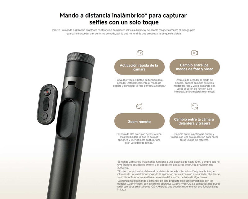 Xiaomi Trípode Telescópico Para Selfies
