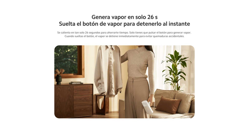 Vaporizador de Ropa Portátil Xiaomi
