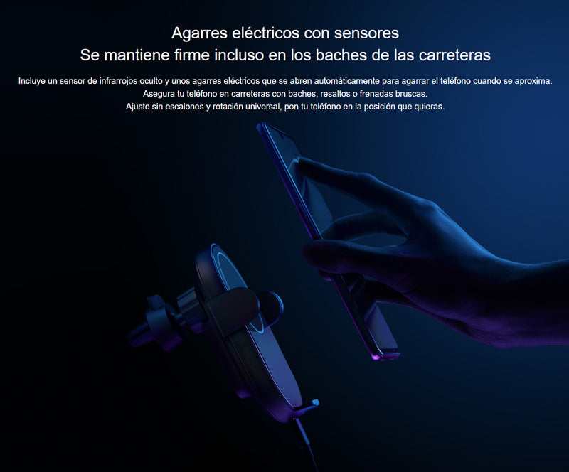 Mi 20W Cargador Inalámbrico para Auto