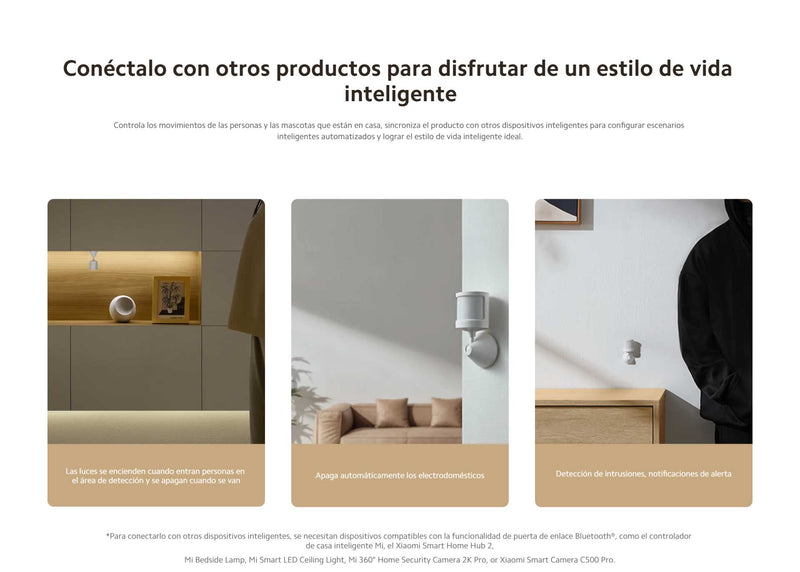 Sensor de movimiento Xiaomi 2S