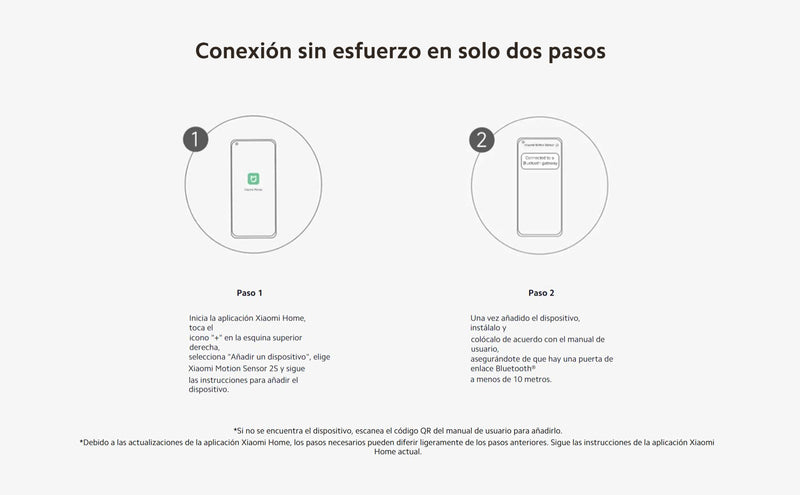 Sensor de movimiento Xiaomi 2S
