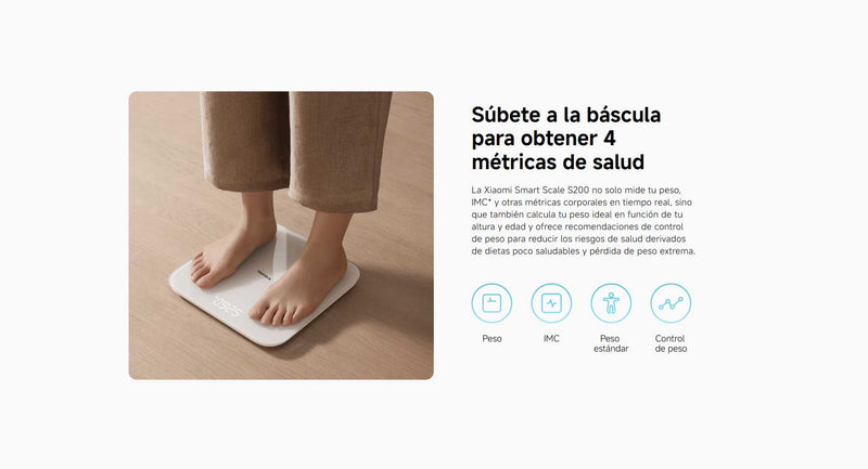 Balanza Inteligente Xiaomi S200