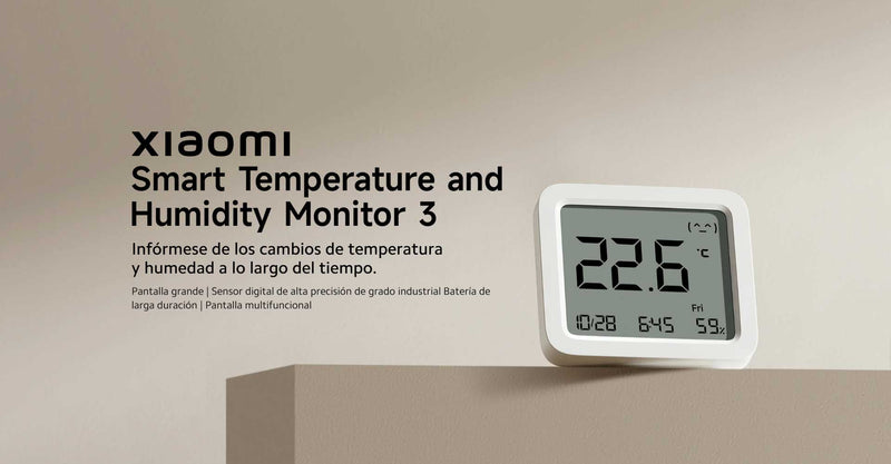 Monitor de temperatura y humedad Mi 3