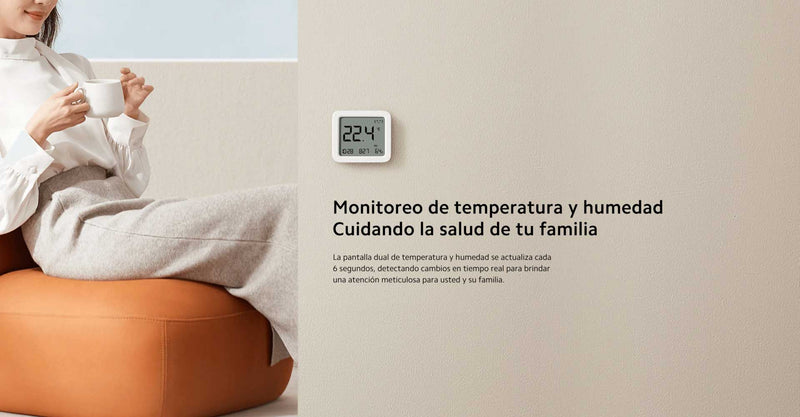 Monitor de temperatura y humedad Mi 3